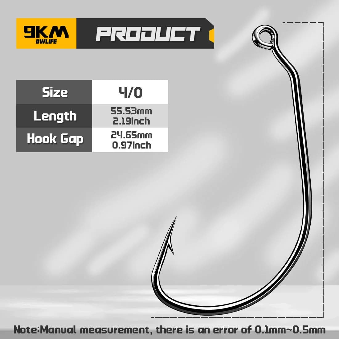EWG Wacky Jig Worm Hooks